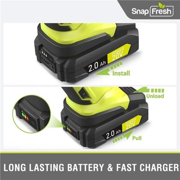 Cordless Oscillating Tool with 6 Speed, 3.2°Oscillating Angle, 22pcs Accessories - Picture 7 of 7